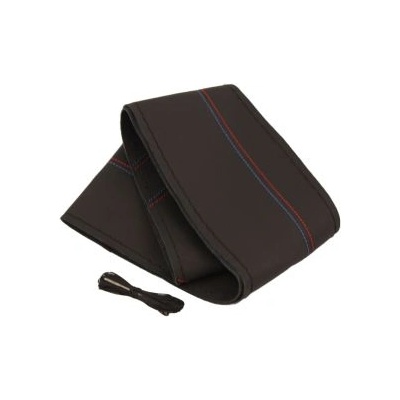 Калъф за волан за шиене - Sport - черен цвят с червени шевове