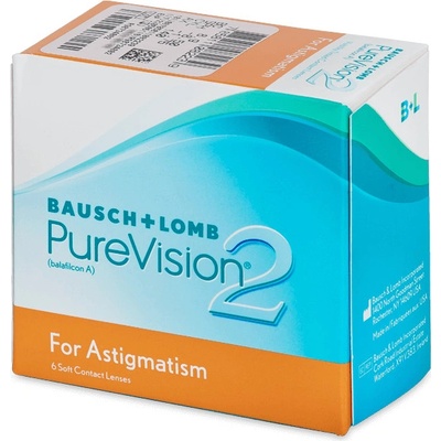 Bausch & Lomb PureVision 2 for Astigmatism 6 čoček