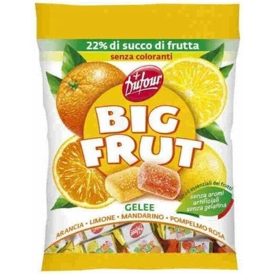 Dufour big frut citrusové bonbony 180 g