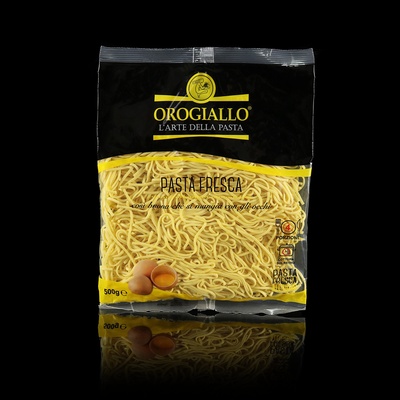 Orogiallo tagliolini čerstvé vaječné těstoviny 0,5 kg