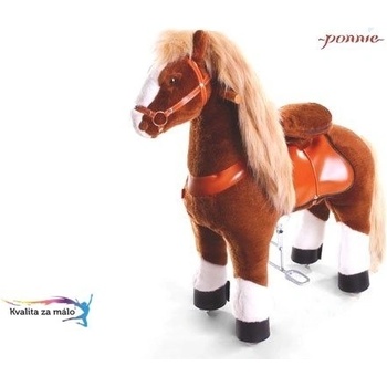 Ponnie Jazdiace kôň White Hoof Horse pre jazdce do 40 kg 80x35x93 cm