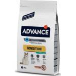 Affinity Advance Cat Adult Sterilized Sensitive - сьомга и ечемик, високачествена храна за кастрирани и чувствителни котки над 1 година, контрол на теглото, уринарна профилактика, Испания - 10 кг