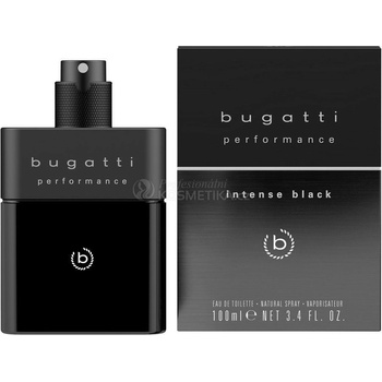 Bugatti Performance Intense Black toaletní voda pánská 100 ml tester