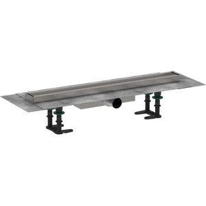 Hansgrohe RainDrain Compact - Душ канал, 60 cm, за вграждане на плочка, с решетка 56163000 (56163000)