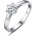 Silenti Jewelry Сребърен пръстен "Свобода" - 6 - 52мм (16.6мм диам. )