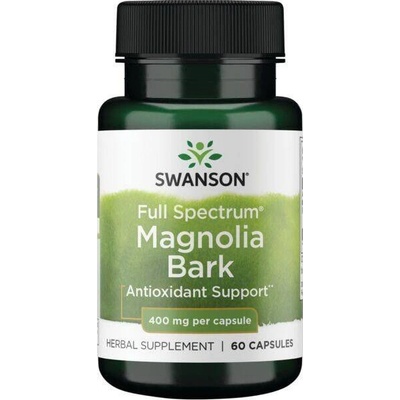 Swanson Magnolia Bark extrakt z magnolie 400 mg 60 kapslí