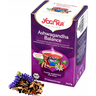 Yogi Tea Bio Ajurvédsky Čaj Ashwagandha Balance 17 ks
