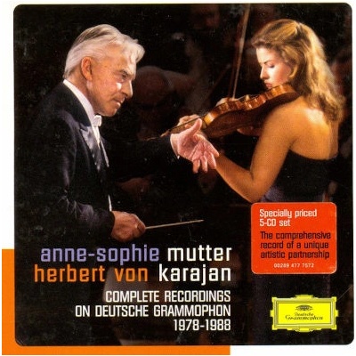 Anne-Sophie Mutter - Complete Recordings On Deutsche Grammophon 1978 - 1988 CD