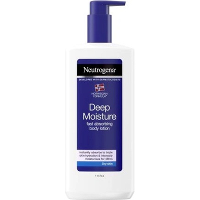 Neutrogena Norwegian Formula Deep Moisture Dry Skin хидратиращ лосион за тяло за суха кожа 400 ml унисекс