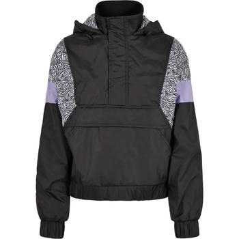 Urban Classics Дамско яке в черен цвят Urban Classics AOP MixedUB-TB3063-03250 - Черен, размер 5XL