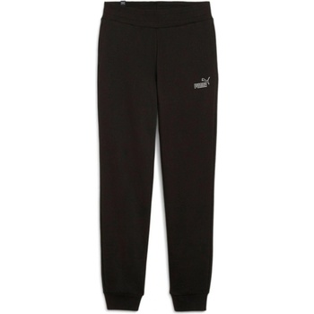 Puma ESSENTIALS PANT čierna biela