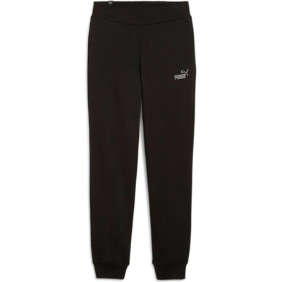 Puma ESSENTIALS PANT čierna biela