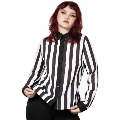 Killstar košele Stripe Down
