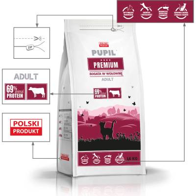 Pupil Foods hovädzie 1,6 kg