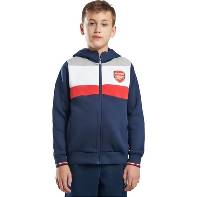 Dětská mikina Arsenal tmavě modrá červený pruh