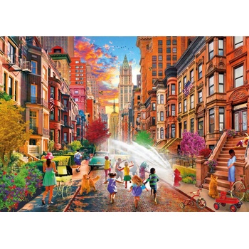 KS Games - Puzzle Hot Summer Days NYC - 1 000 piese