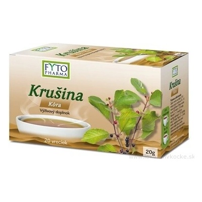FYTO Krušina kůra porcovaná 20 x 1 g
