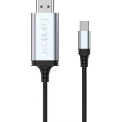 Earldom Кабел Earldom ET-W34, Type-C - HDMI 4K, 2м. , Черен - 40374 (40374)