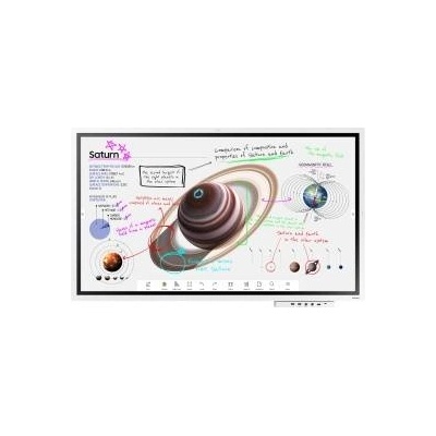 Samsung WM55B Digital signage flat panel 139.7 cm (55) VA Wi-Fi 350 cd/m˛ 4K Ultra HD White Touchscreen Built-in processor Tizen 6.5 16/7