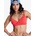 Roxy Горнище на бански костюм ROXY Solid Essentials Wrap Bralette hibiscus