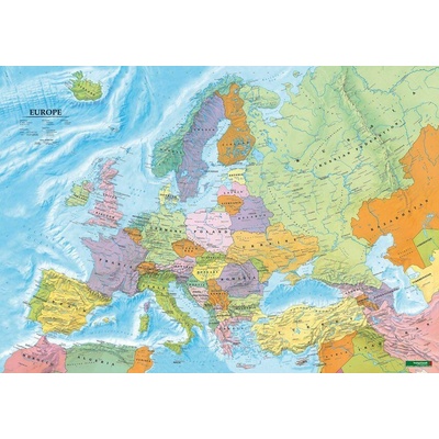 Európa politická Poster 1: 6 000 000 Freytag&Berndt