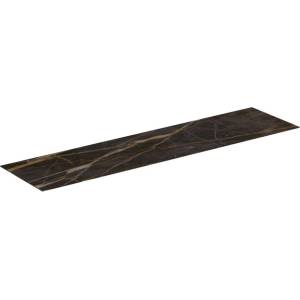Ideal Standard Керамичен плот за мивка Ideal Standard Atelier Conca 200 см, черно мраморно покритие (T4204DG)
