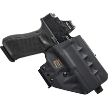 RH Holsters OWB kydexové frogy Speedloops 45mm černé pravé Glock 19 23 32