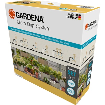 Gardena Štartovacia súprava Micro-Drip-System pre balkóny 15 rastlín