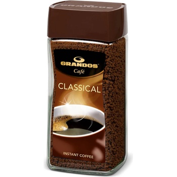 Grandos Разтворимо кафе на гранули Грандос Classical Стъклен буркан 200гр