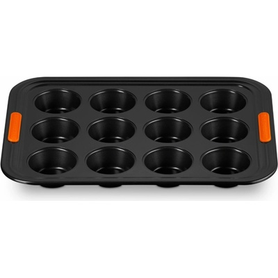 Le Creuset Forma na muffiny 40 x 30 cm černá ocel