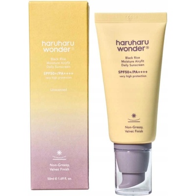 Haruharu Wonder Black Rice Pure Mineral Relief Daily Sunscreen SPF50 50 ml