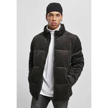 Urban Classics Мъжко яке черно Urban Classics Boxy Corduroy PufferUB-TB3811-00007 - Черен, размер S