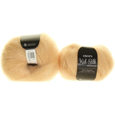 Drops Kid-Silk 29 vanilkově béžová