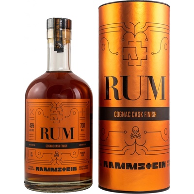 Rammstein Rum Cognac Cask Finish Limited Edition 46% 0,7 l (holá láhev)