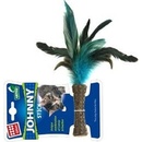GiGwi Johnny Stick Catnip s modrými peříčky 8 cm