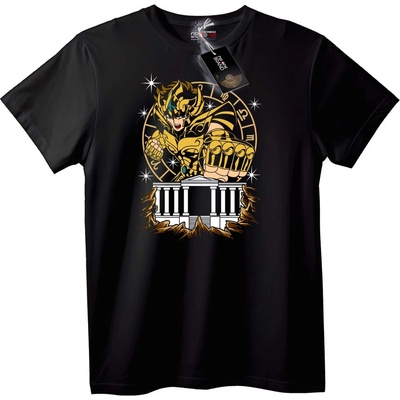 NOONEBRAND Тениска Saint Seiya Овен златен - XS, White