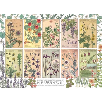 Cobble Hill - Puzzle Botanicals by Verneuil - 1 000 piese