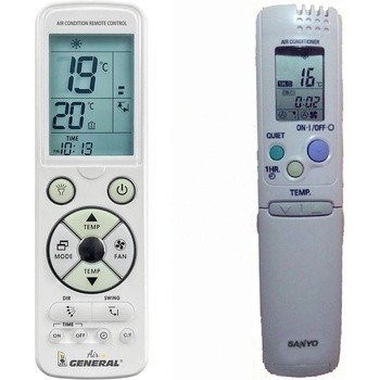 General Sanyo rcs-3hpss4ee, rcs-3, rcs-sr1, rcs-sr2, rcs-4, rcs-6 - луксозно с подсветка дистанционно управление (rcs-3hpss4ee, rcs-3, rcs-sr1, rcs-sr2, rcs-4, rcs-6)