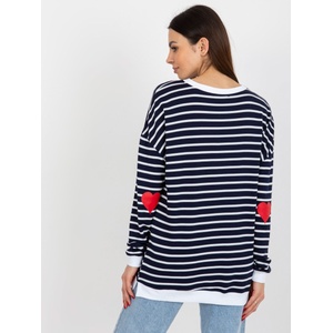 Rue Paris Дамски суичър модел 236.27X Rue Paris цвят бял