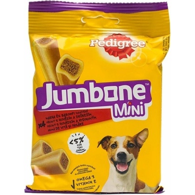 Pedigree Jumbone mini hovädzie a hydina 160 g