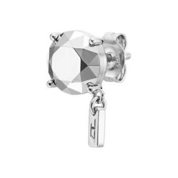Diesel strieborná single náušnice DL1352040