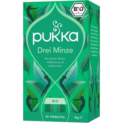 Pukka Herbs Три вида мента Био билков чай - 32 г