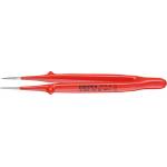 KNIPEX Прецизна изолирана пинсета 150 мм с прави краища knipex 08524 (92 27 62)