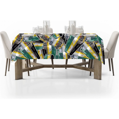 Impar Ubrus Brejlovec zelený pattern 85x85cm