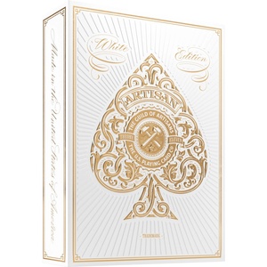 theory11 Карти за игра Theory 11 - Artisan White Edition (T11-ARTISAN-WHITE)