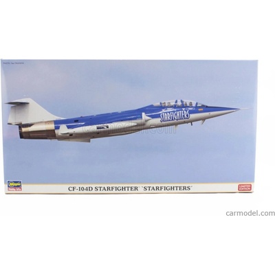 Hasegawa Lockheed martin Cf-104d Starfighter Military Airplane 1:48
