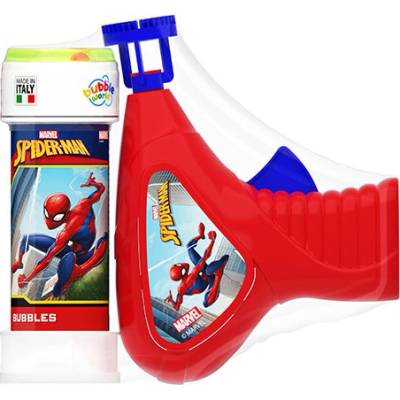 Bublifuk DULCOP 60 ml s pistolí na výrobu bublin Spiderman