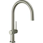 Hansgrohe Talis M54 220 кухненски смесител с едноръкохватков механизъм, матиран хром, с 1 струя (72804800)