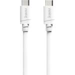 Hama Кабел HAMA USB-C към USB-C, 2m, 60W, 480Mbps, бял - HAMA-201809 (HAMA-201809)