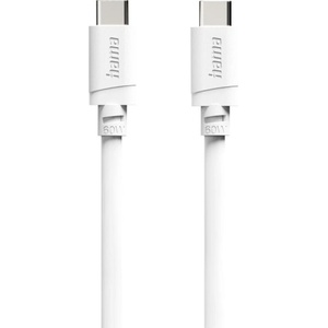 Hama Кабел HAMA USB-C към USB-C, 2m, 60W, 480Mbps, бял - HAMA-201809 (HAMA-201809)